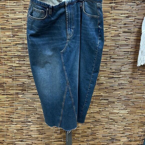 Cotton on Women's Maxi‎ Denim Skirt Size 10 - Picture 2 of 3